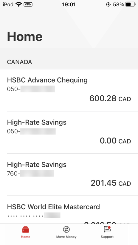 Image reference on how to deposit a cheque: From the main menu, select Move Money, then Deposit cheque