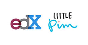 EdX and Little Pim logos
