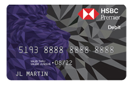 hsbc premier debit card canada account chequing canadian ca
