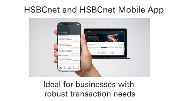 HSBCnet and HSBCnet Mobile App