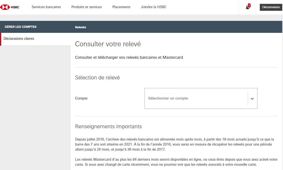 Supplementary image for Step 2 on how to view your online statement as mentioned above.